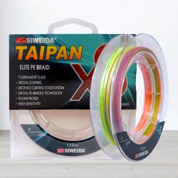 Шнур Siweida Taipan PE X8, 135м, 0,10мм
